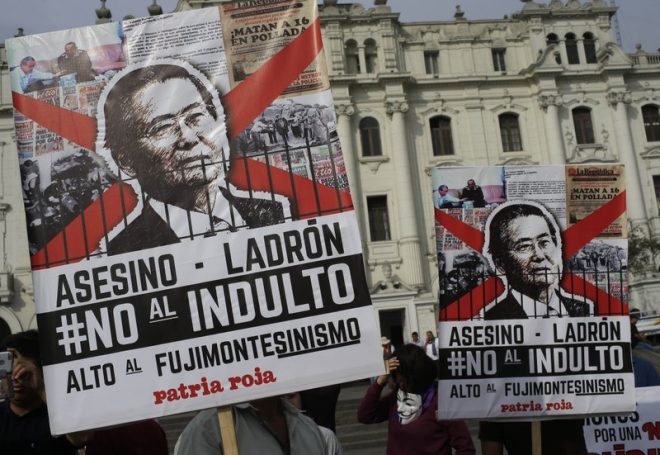 Fujimori pide perdón agradece indulto