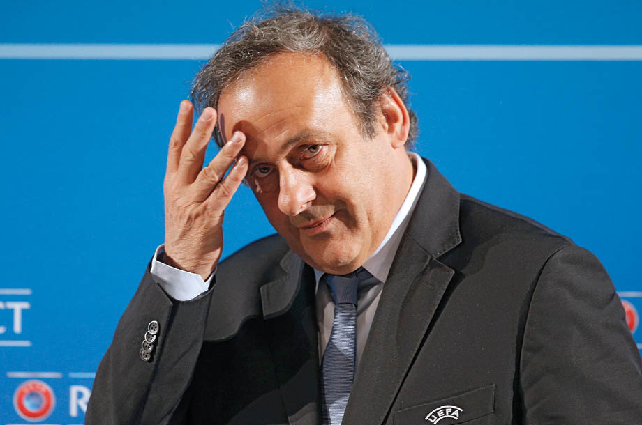 Michel Platini acusado de corrupción