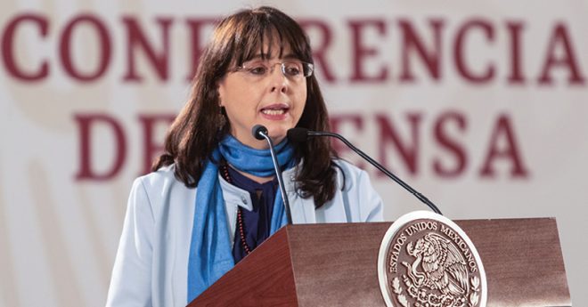 María Elena Álvarez Buylla tomó cargo como titular del Conacyt el 4 de diciembre de 2018