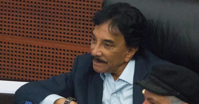 Víctor Flores, líder del Sindicato de Trabajadores Ferrocarrileros.