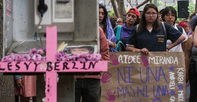 Durante el 2019 alumnos de diversas universidades del país se manifestaron para exigir seguridad y un alto a la violencia de género