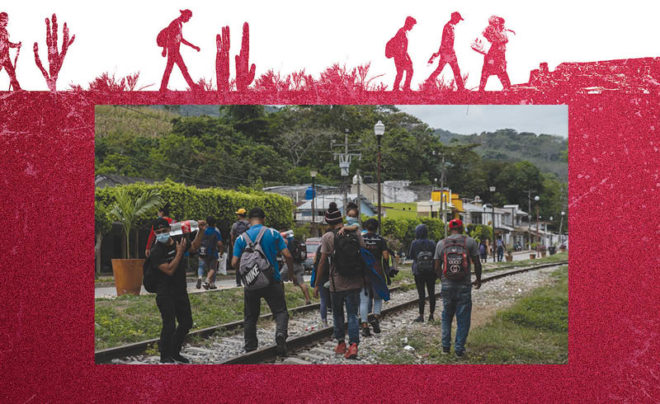 El número de migrantes solicitantes de asilo pasó de 2 mil 137 peticiones, en 2014; a 70 mil 440, en 2019.