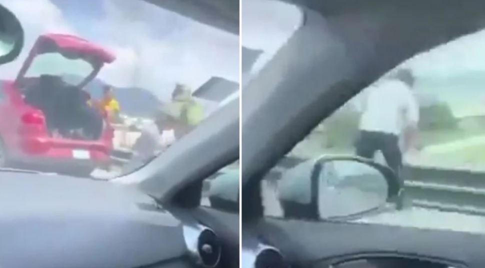 Hallan con vida a repartidor lanzado desde un puente