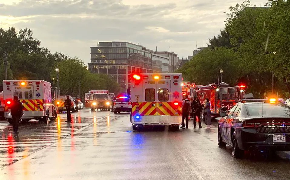 Rayo que cayó cerca de Casa Blanca dejó 3 muertos y 1 herido