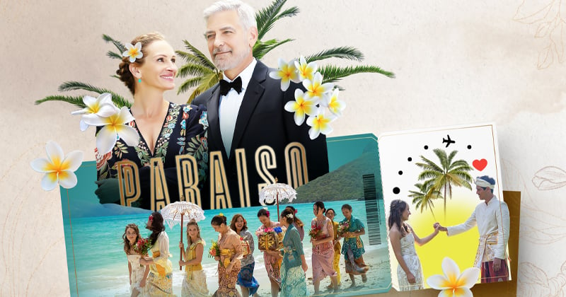 Julia Roberts y George Clooney estrenan la película Pasaje al Paraíso, comedia romántica donde colaboran a cuadro una vez más