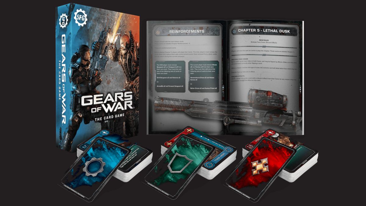 Gears of War volverá... ¡¿en forma de tarjetas!? Reporte Indigo