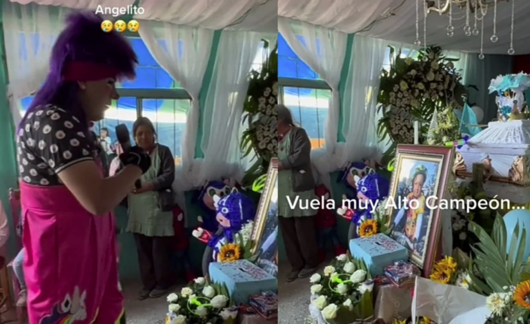 Contratan a payasos y al llegar se dan cuenta que era el funeral de un niño; esto pasó