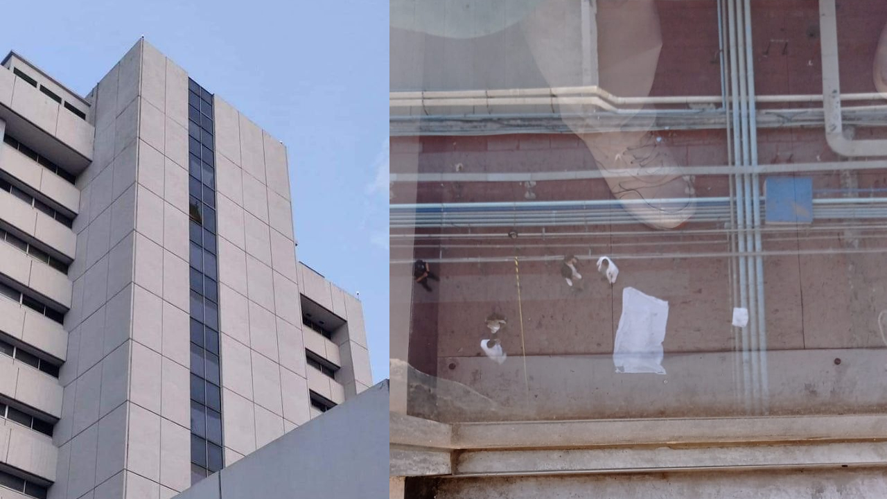 Paciente muere al lanzarse desde el piso 10 en la Clínica 25 del IMSS